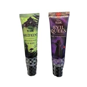 Bath & Body Works Disney Villains Maleficent And Evil Queen Lip Gloss Set